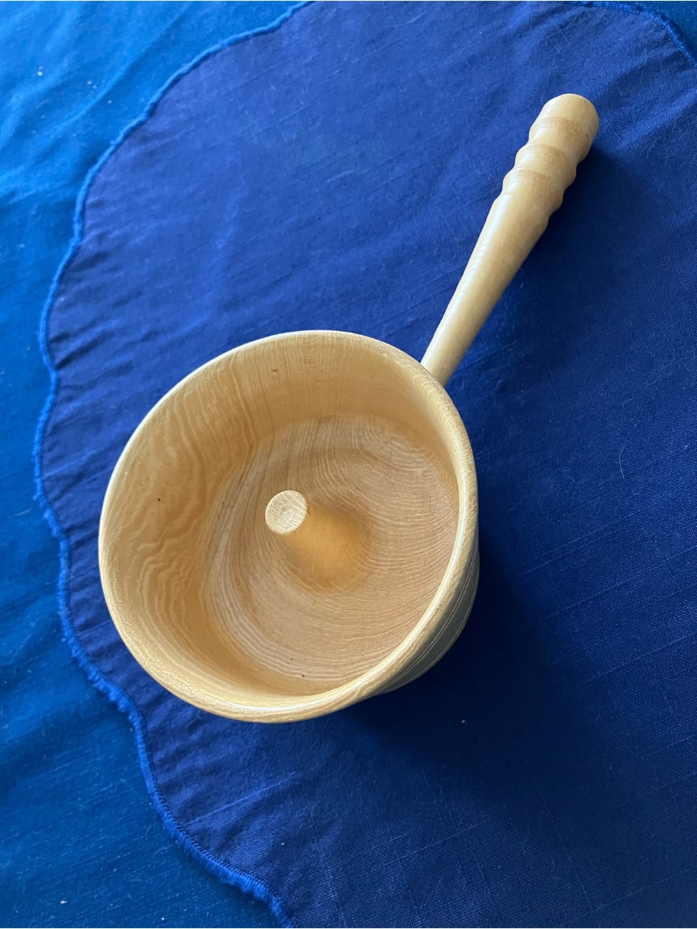 Peruvian rice serving mold - Natural Light Wood